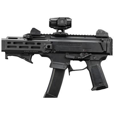strike industries powiekszony lejek magazynka do pistoletu maszynowego cz scorpion evo czarny si cevo magwell
