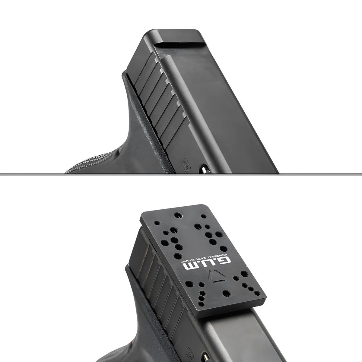 strike industries uniwersalna plytka pod montaz kolimatora g u m v2 do pistoletu glock si glock gum v2