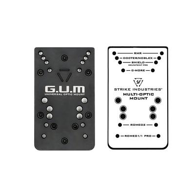 strike industries uniwersalna plytka pod montaz kolimatora g u m v2 do pistoletu glock si glock gum v2