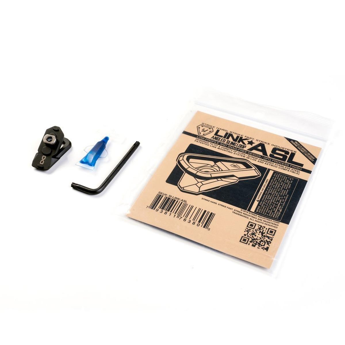 strike industries uchwyt zawieszenia link angled sling loop si link asl