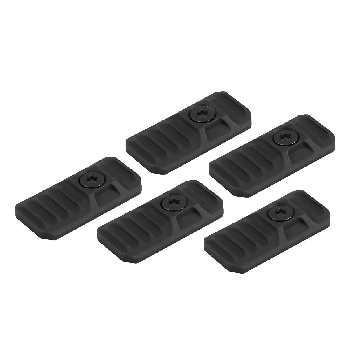 strike industries ochronne zaslepki link cover pod m lok keymod 5 szt czarne si link cover bk