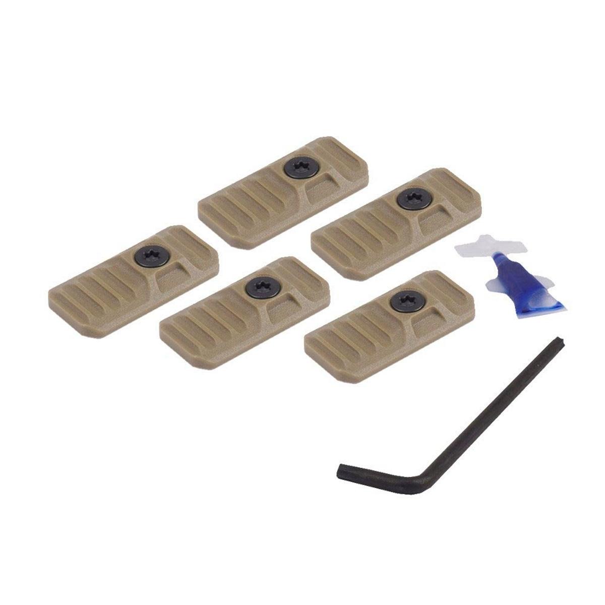 strike industries ochronne zaslepki link cover pod m lok keymod 5 szt fde si link cover fde