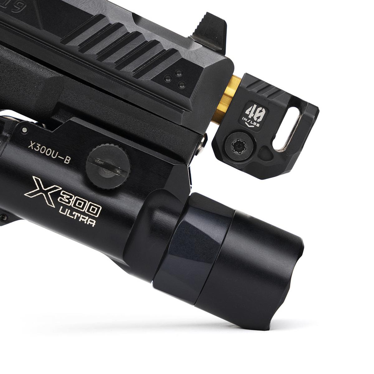 strike industries kompensator do pistoletu gwint 1 2x28 si mc quad