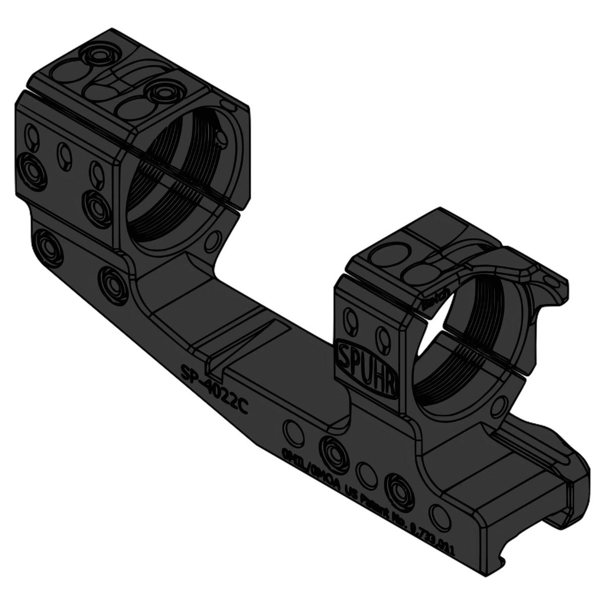 spuhr montaz pod optyke 34mm 0 moa sp 4022c
