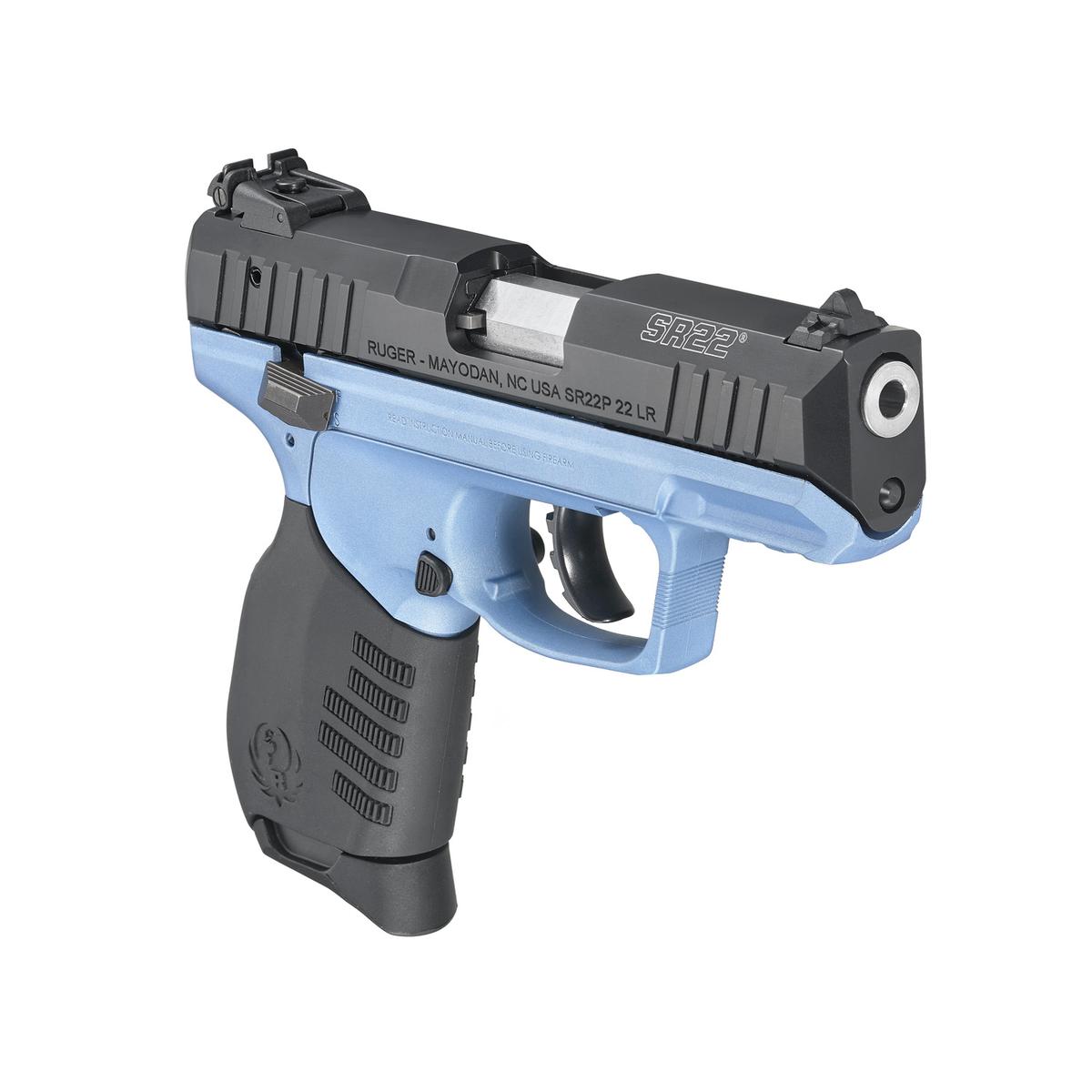 ruger sr22 polar blue 3653