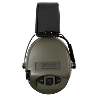 sordin sluchawki aktywne supreme pro czarna skorzana opaska wkl zelowe zielone sor75302 g s