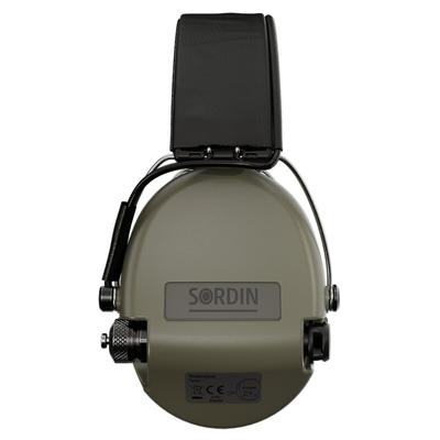 sordin sluchawki aktywne supreme pro czarna skorzana opaska wkl zelowe zielone sor75302 g s