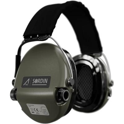 sordin sluchawki aktywne supreme pro ace czarna materialowa opaska wkl zelowe zielone 75302 g bt ace