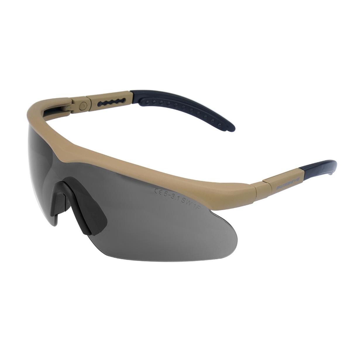 swiss eye okulary strzeleckie raptor z zestawem wizjerow coyote 10162