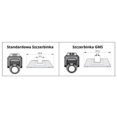 glock podwyzszona szczerbinka luminescencyjna gms metalowa 11 5 47067