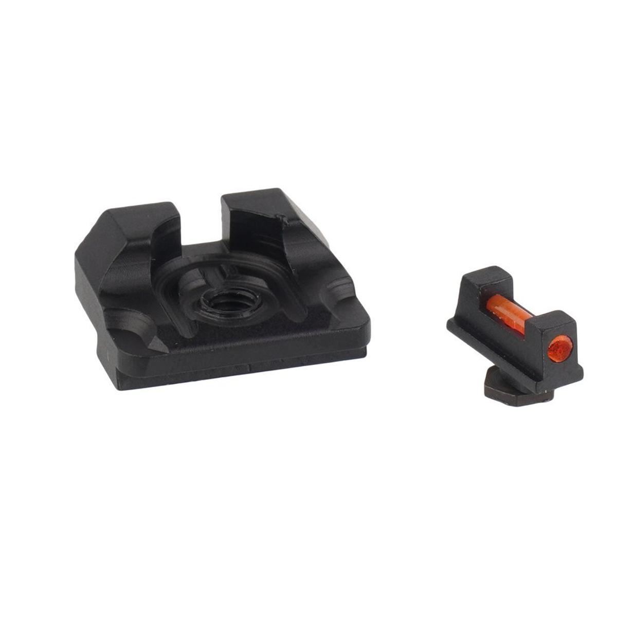 gunpany swiatlowodowe przyrzady celownicze do pistoletu glock czerwona scis 07