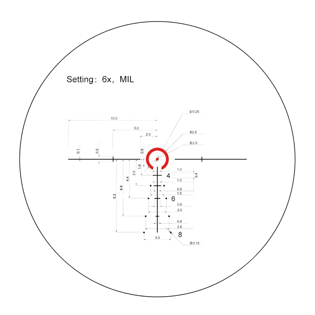vector optics luneta biegowa taurus 1 6x24 sfp lpvo scoc 42