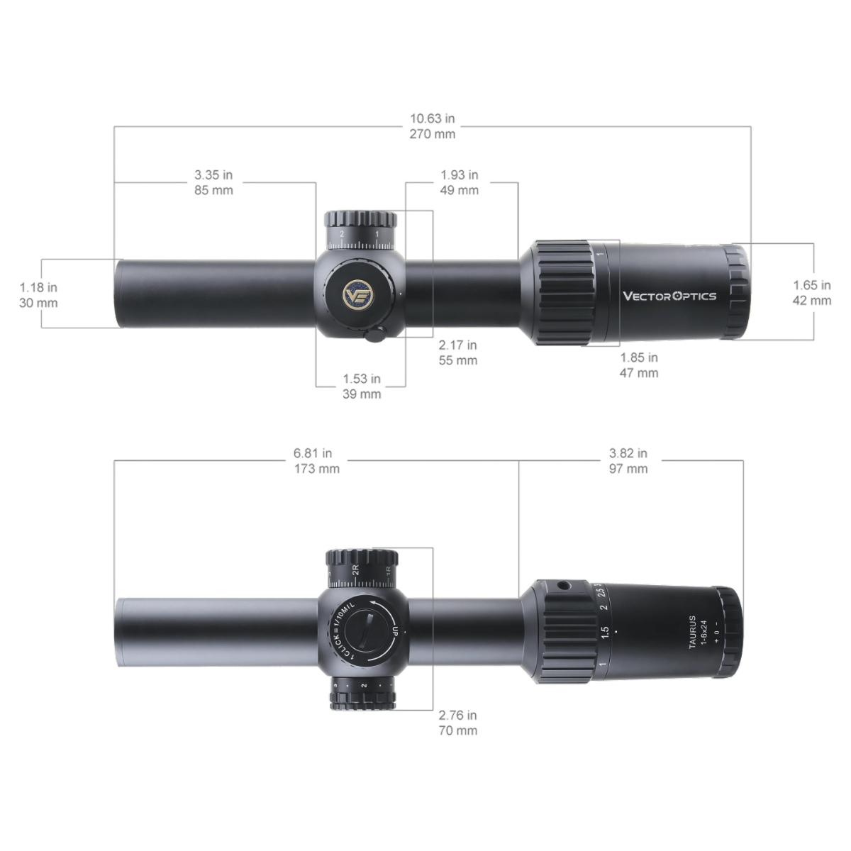 vector optics luneta biegowa taurus 1 6x24 sfp lpvo scoc 42