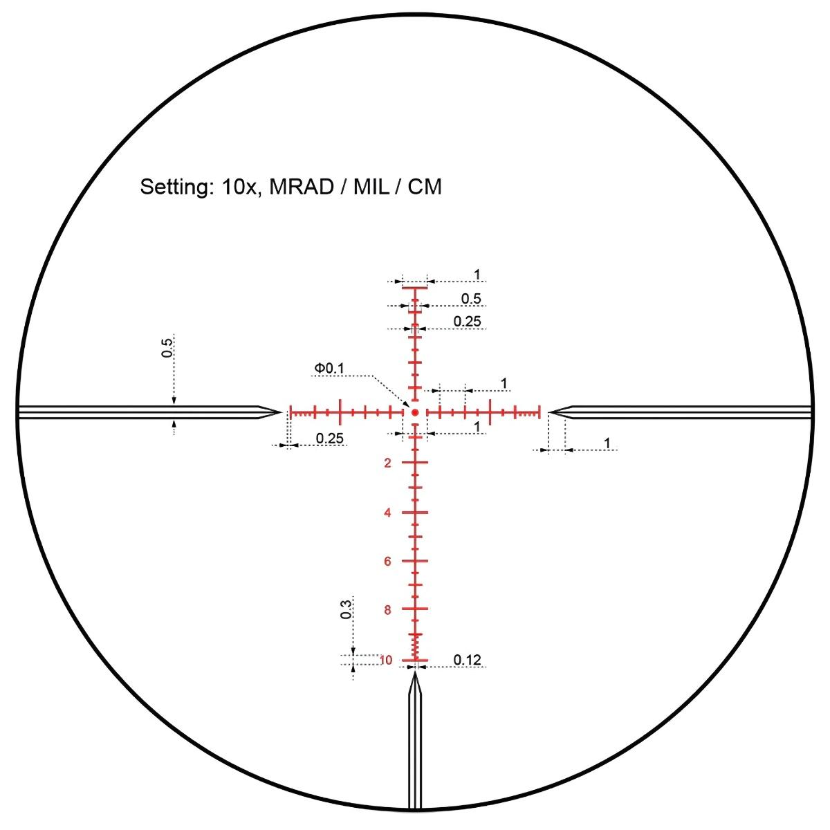 vector optics luneta celownicza taurus 6 24x50 sfp scol 46