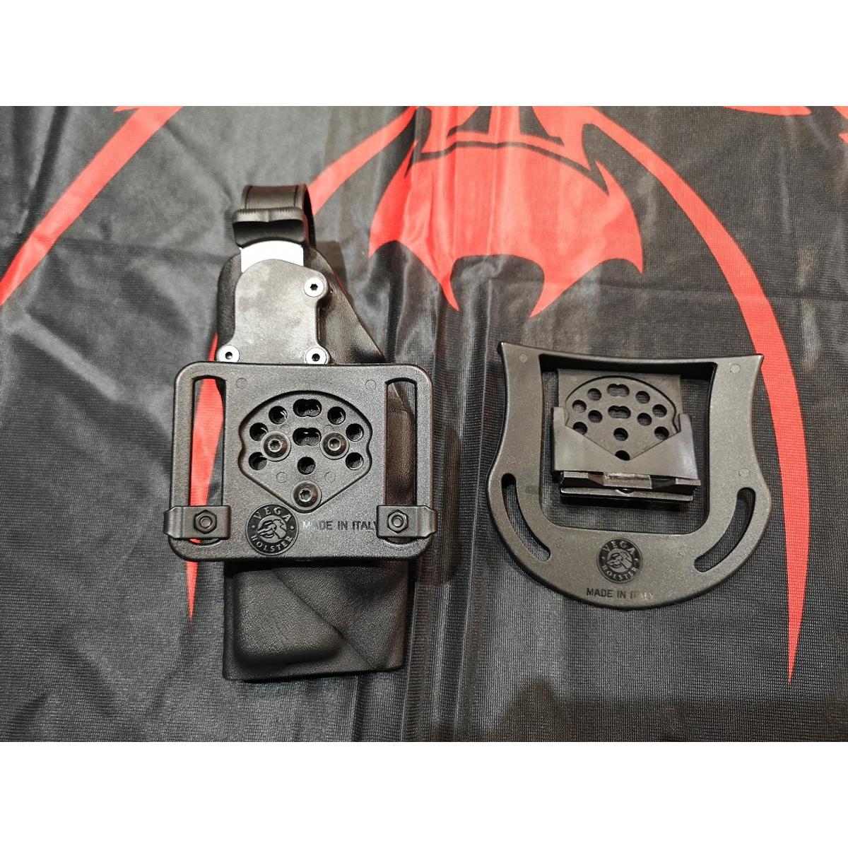 vega holsters kydexowa kabura owb z zabezpieczeniem do pistoletu glock 17 22 31 37 vku804