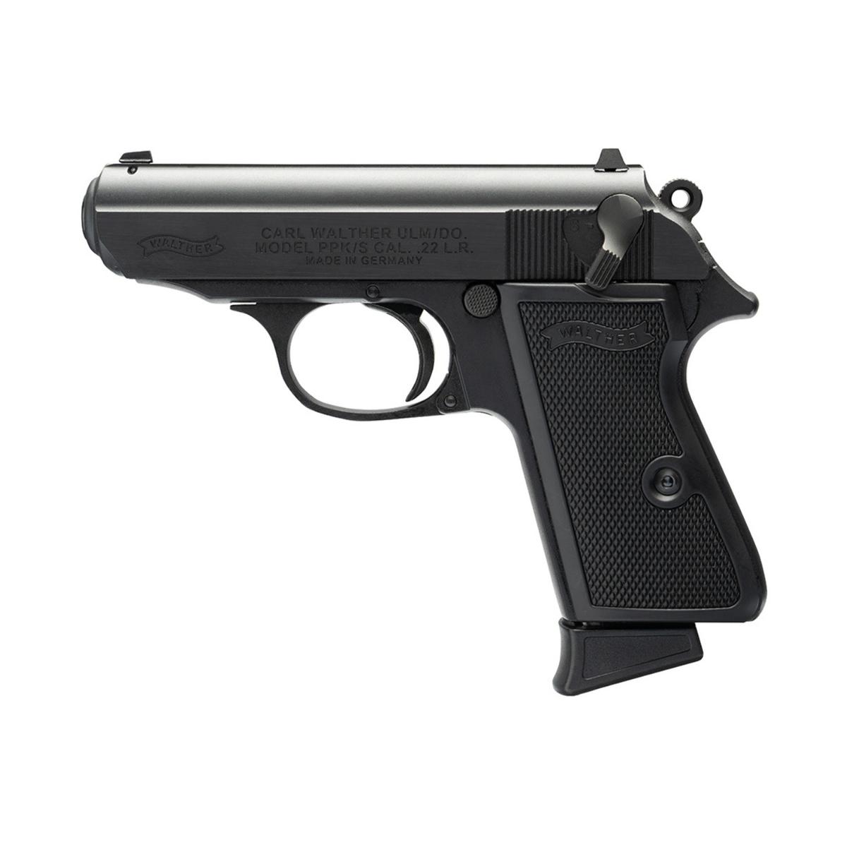 walther ppk s black 22lr