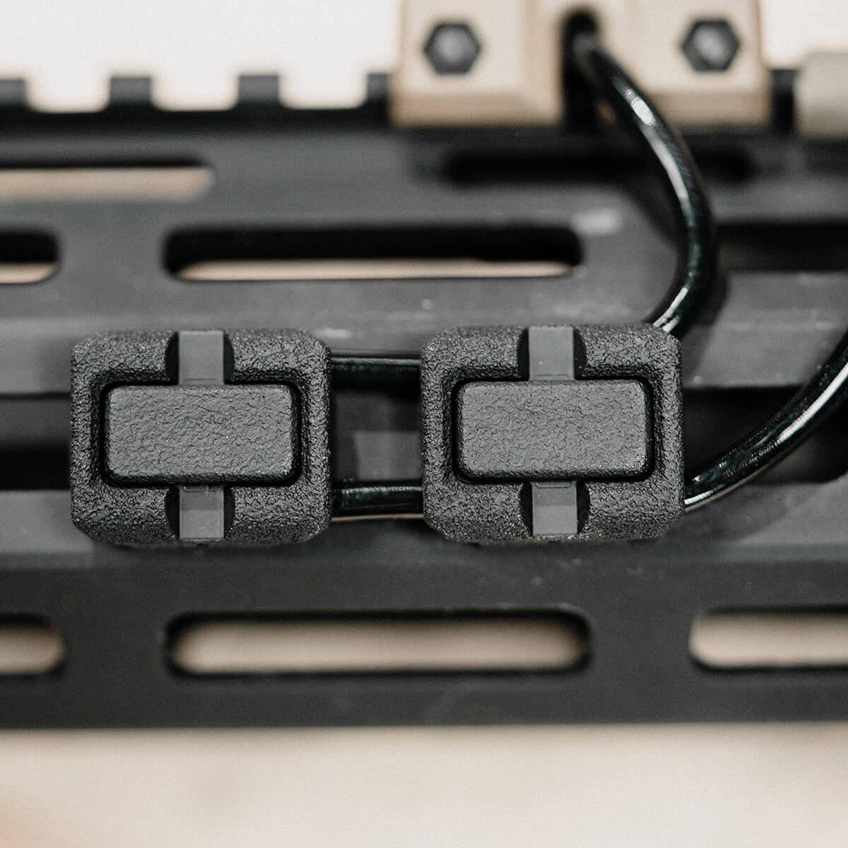magpul organizery kabli loza przedniego wire control kit 6 sztuk m lok czarny mag1296 blk