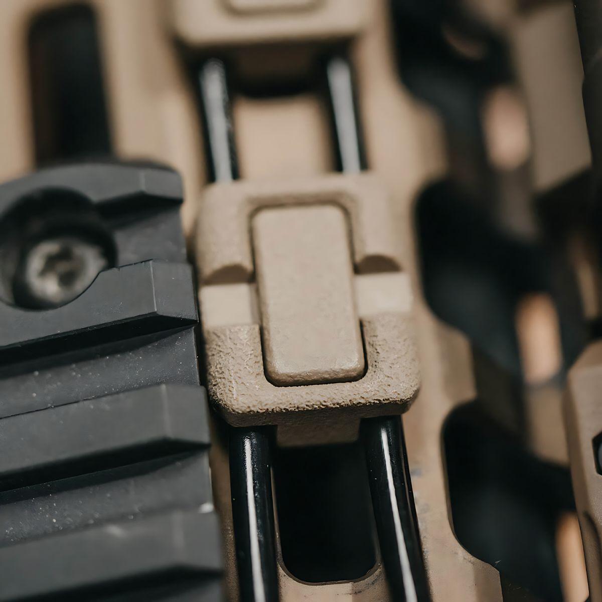 magpul organizery kabli loza przedniego wire control kit 6 sztuk m lok flat dark earth mag1296 fde