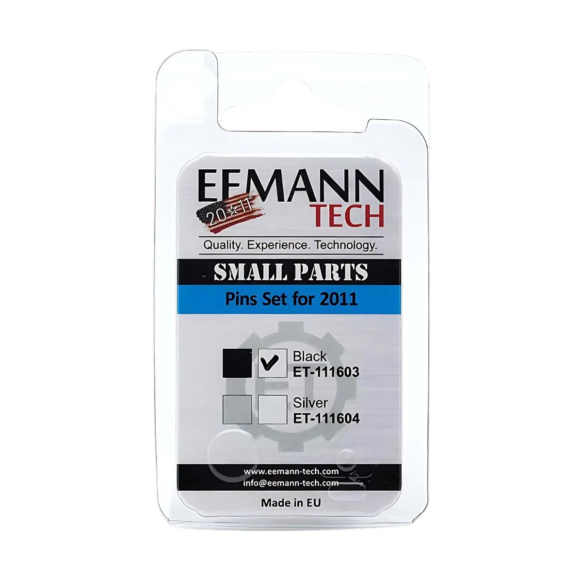 eemann tech zestaw pinow do 1911 2011 czarne et 111603