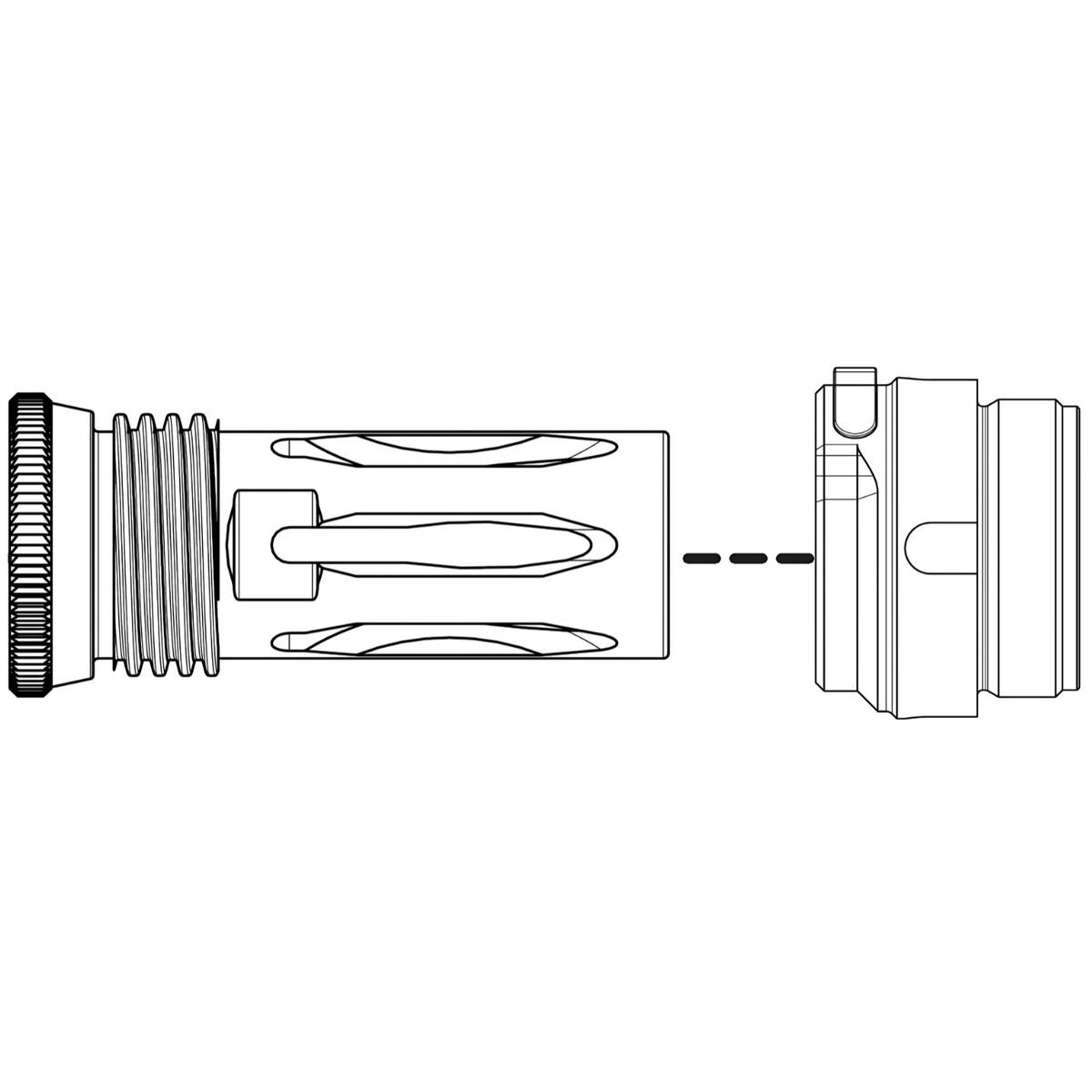 b t adapter print x hub qdm m a r s titan 223rem 308win sd hub qdm ti