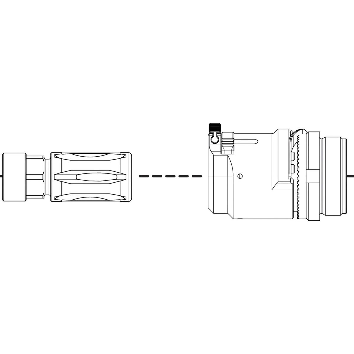 b t adapter print x hub qdsf surefire titan 223rem sd hub qdsf 556 ti