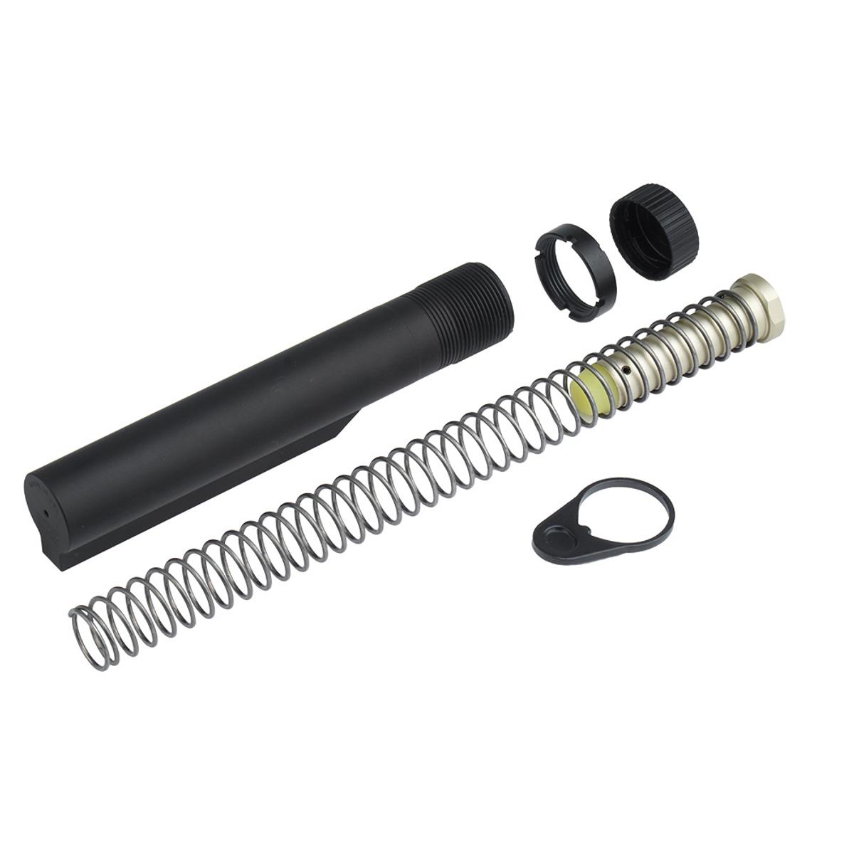 utg zestaw prowadnicy kolby do ar15 6 pozycyjna mil spec czarny tlu001 kit