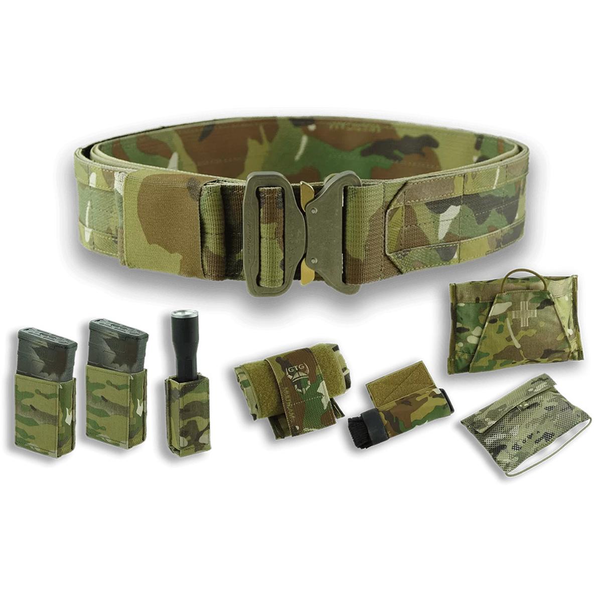gtg range belt set multicam