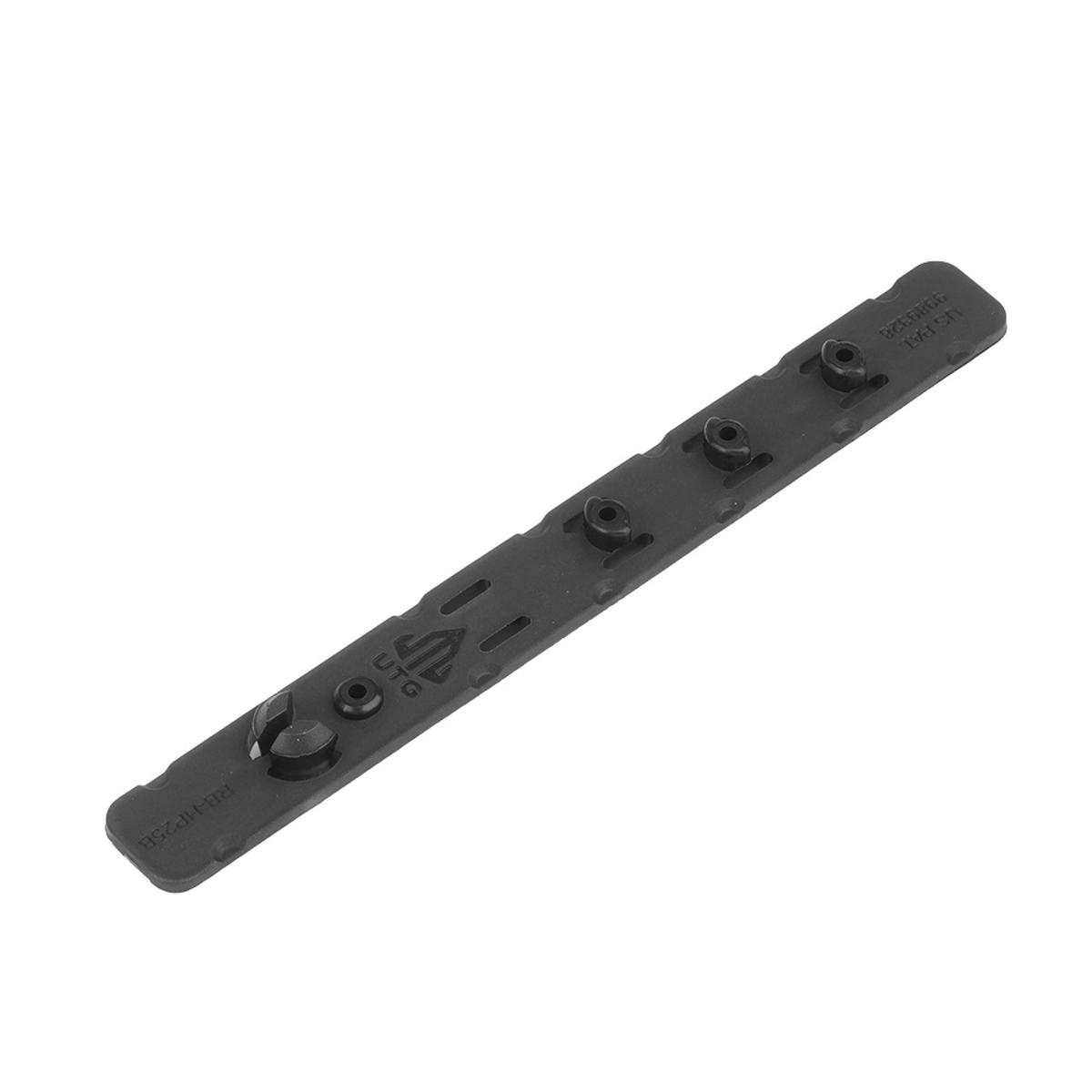 utg leapers oslony szyny keymod 5 5  7 szt czarne rb hp25b