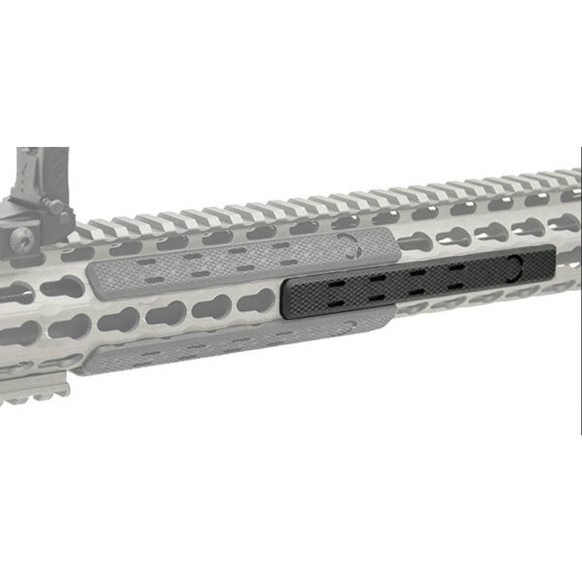 utg leapers oslony szyny keymod 5 5  7 szt czarne rb hp25b