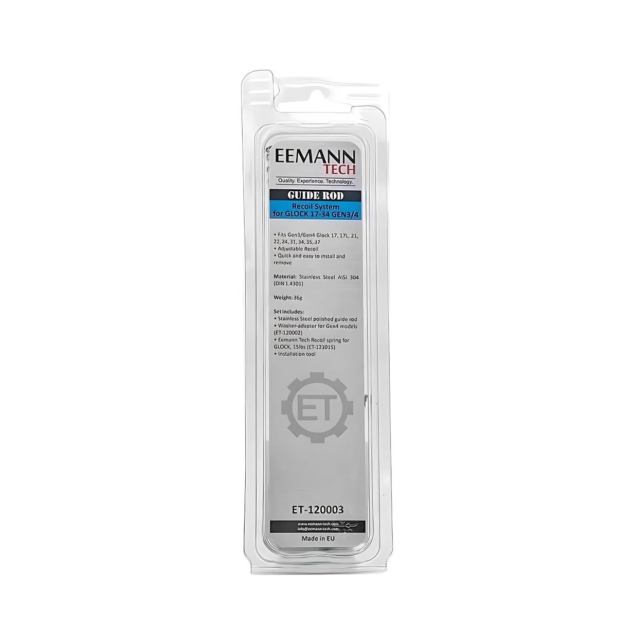 eemann tech recoil system for glock 17 22 gen3 4 et 120003