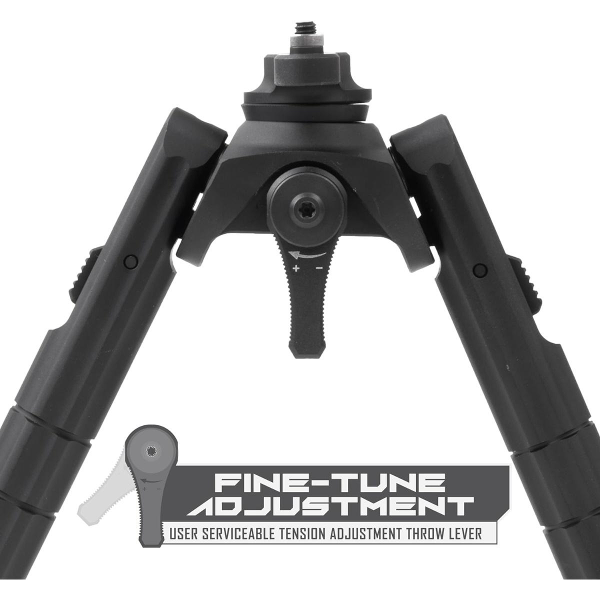 utg leapers bipod recon 360 tl 7 9 picatinny tl bp01 b