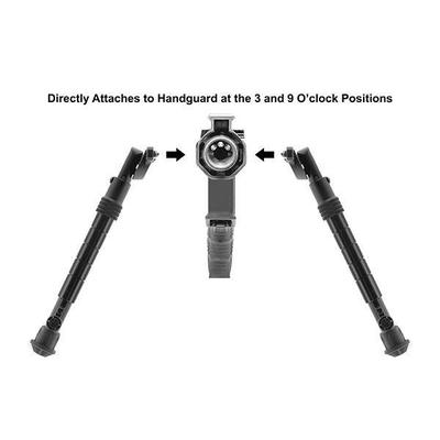 utg leapers bipod recon flex 8 12 m lok tl bpdm02