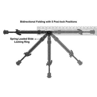 utg leapers bipod recon flex 8 12 m lok tl bpdm02