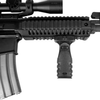 mft chwyt przedni react folding grip picatinny czarny rfg bl