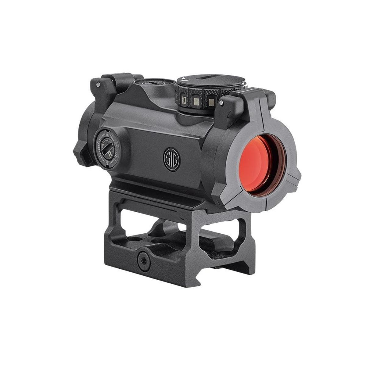 sig sauer kolimator romeo msr 1x20mm compact green dot sight sor72002