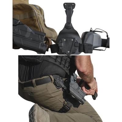 alien gear holsters ruchomy montaz na pasek do kabury rapid force duty rfx sd bk lbs s lk c