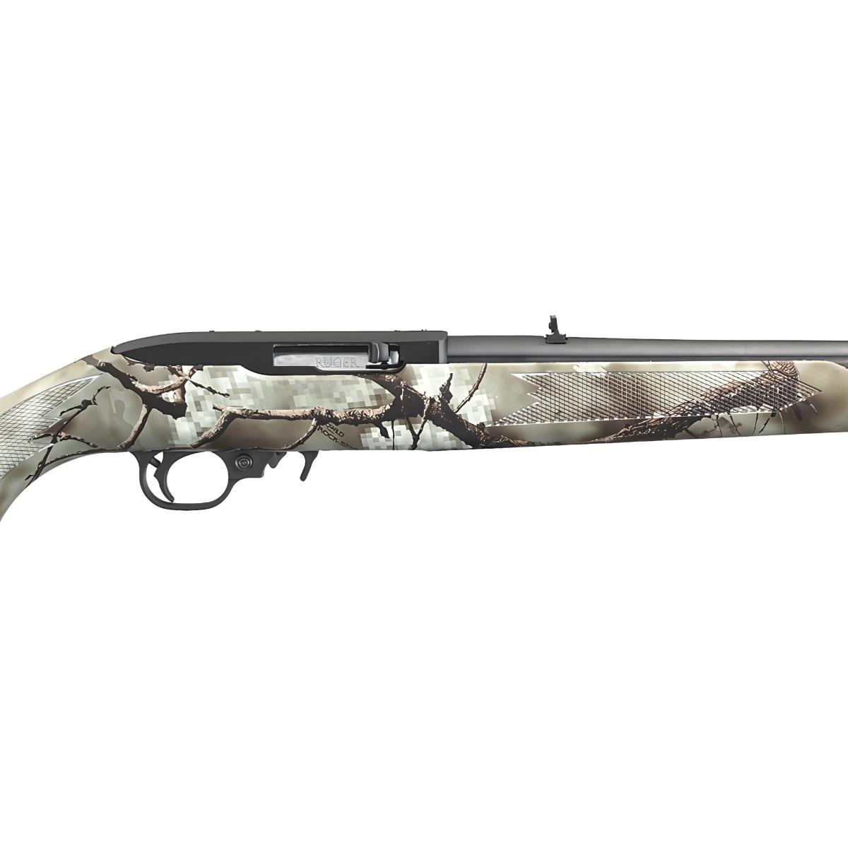 ruger 10 22 carbine synthetic camo 31113