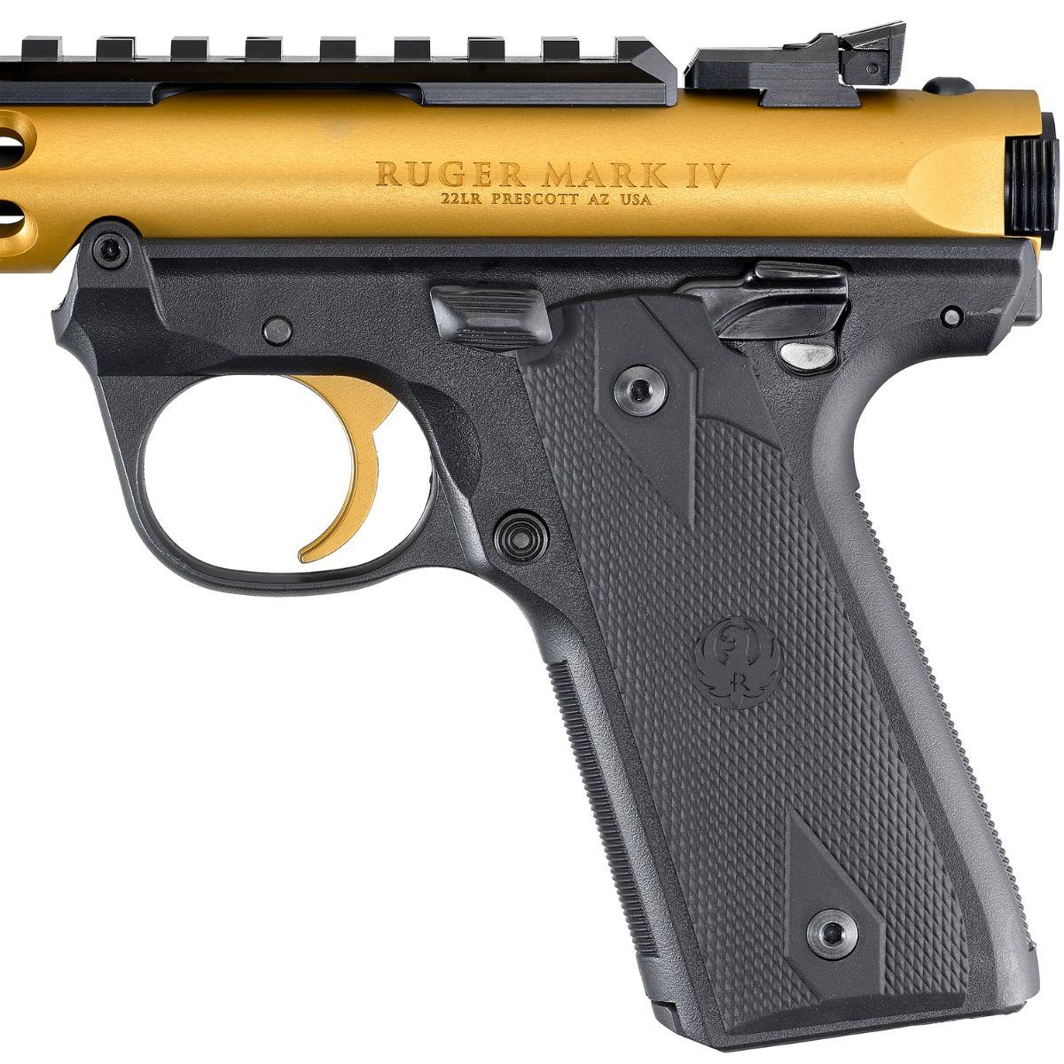 ruger mark iv 22 45 lite gold gold 43926