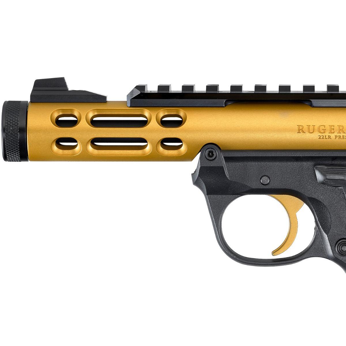 ruger mark iv 22 45 lite gold gold 43926