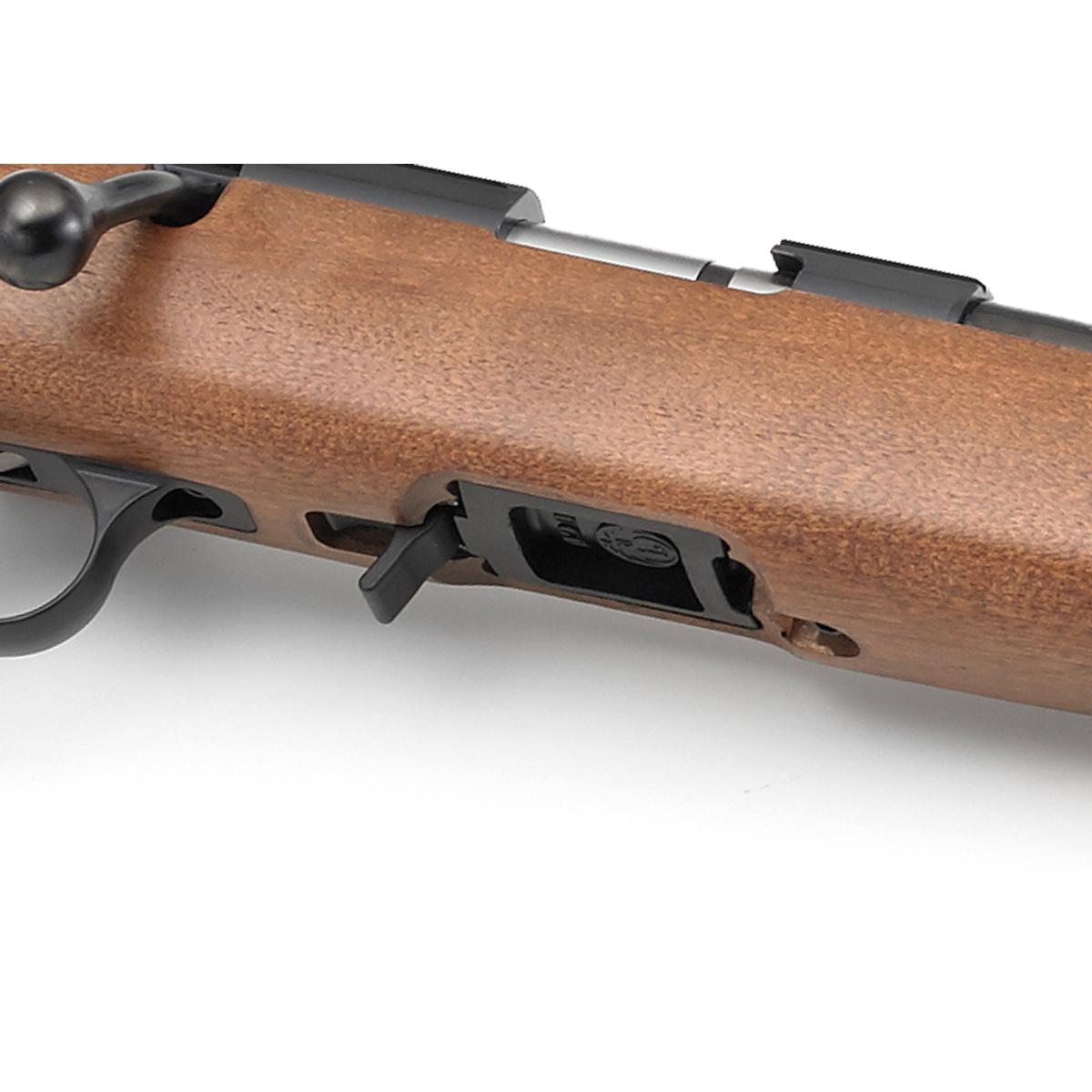 ruger american rimfire wood stock stainless 8359