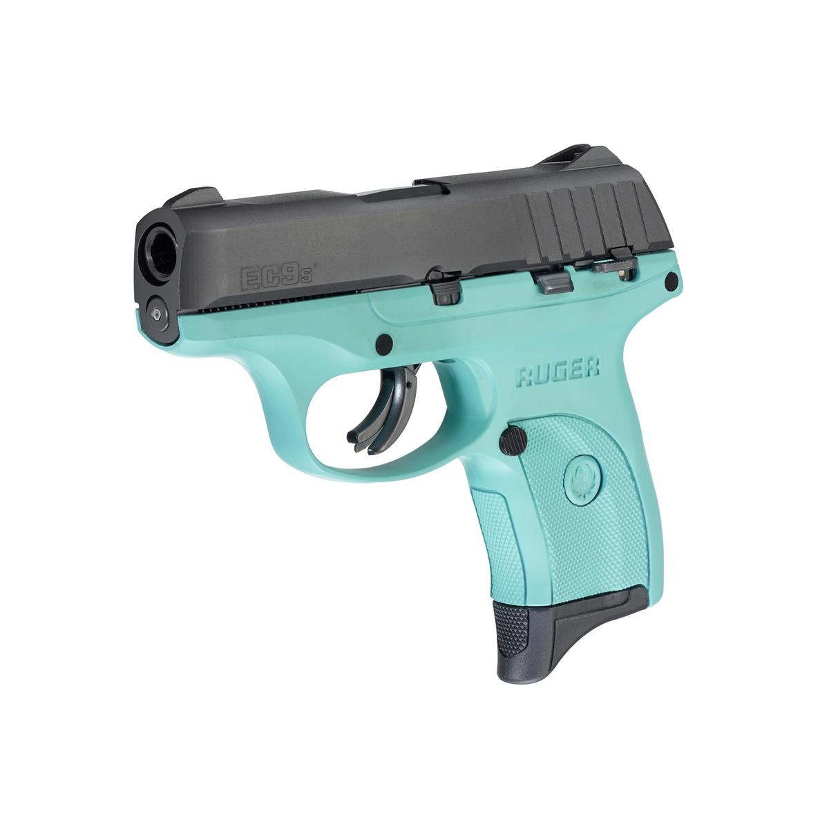ruger ec9s bk turquoise 3285