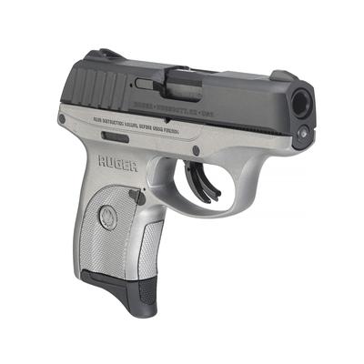 ruger ec9s bk silver 3290