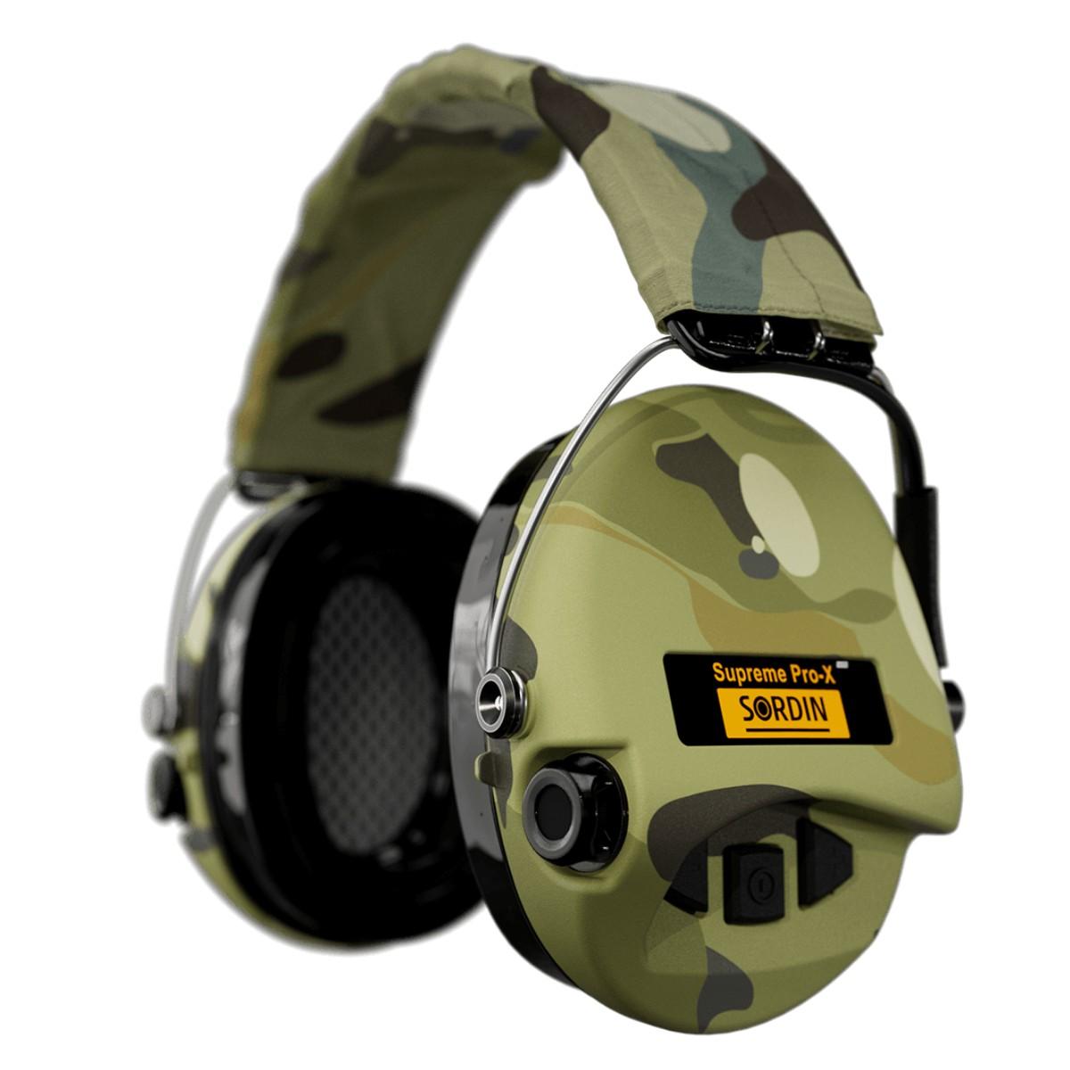 sordin sluchawki aktywne supreme pro x led opaska multicam wkl zelowe multicam sor75302 x 08 s