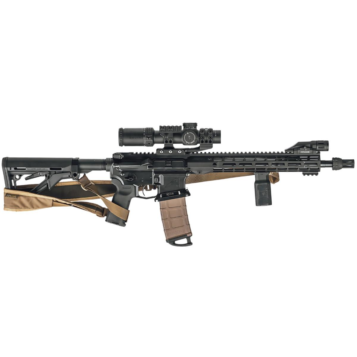 tc gear magwell blade do aero precision m4e1 czarny