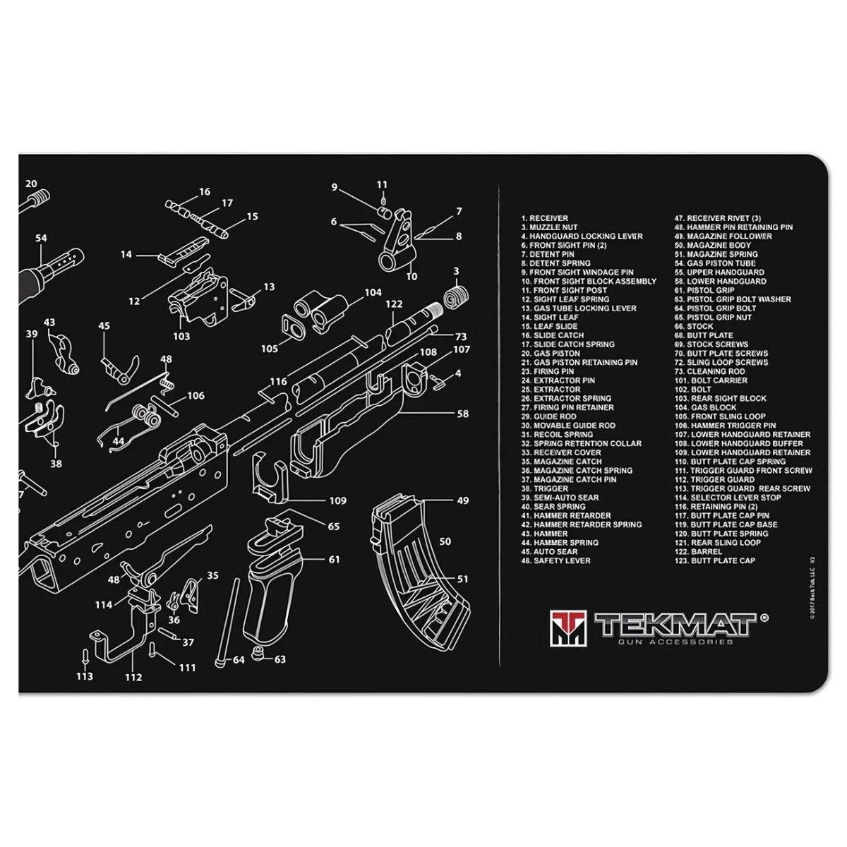 tekmat mata rusznikarska ak47 czarna tek r36 ak47