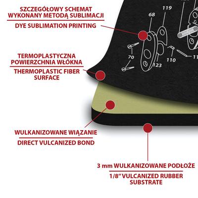 tekmat mata rusznikarska ar 15 czarna tek r36 ar15