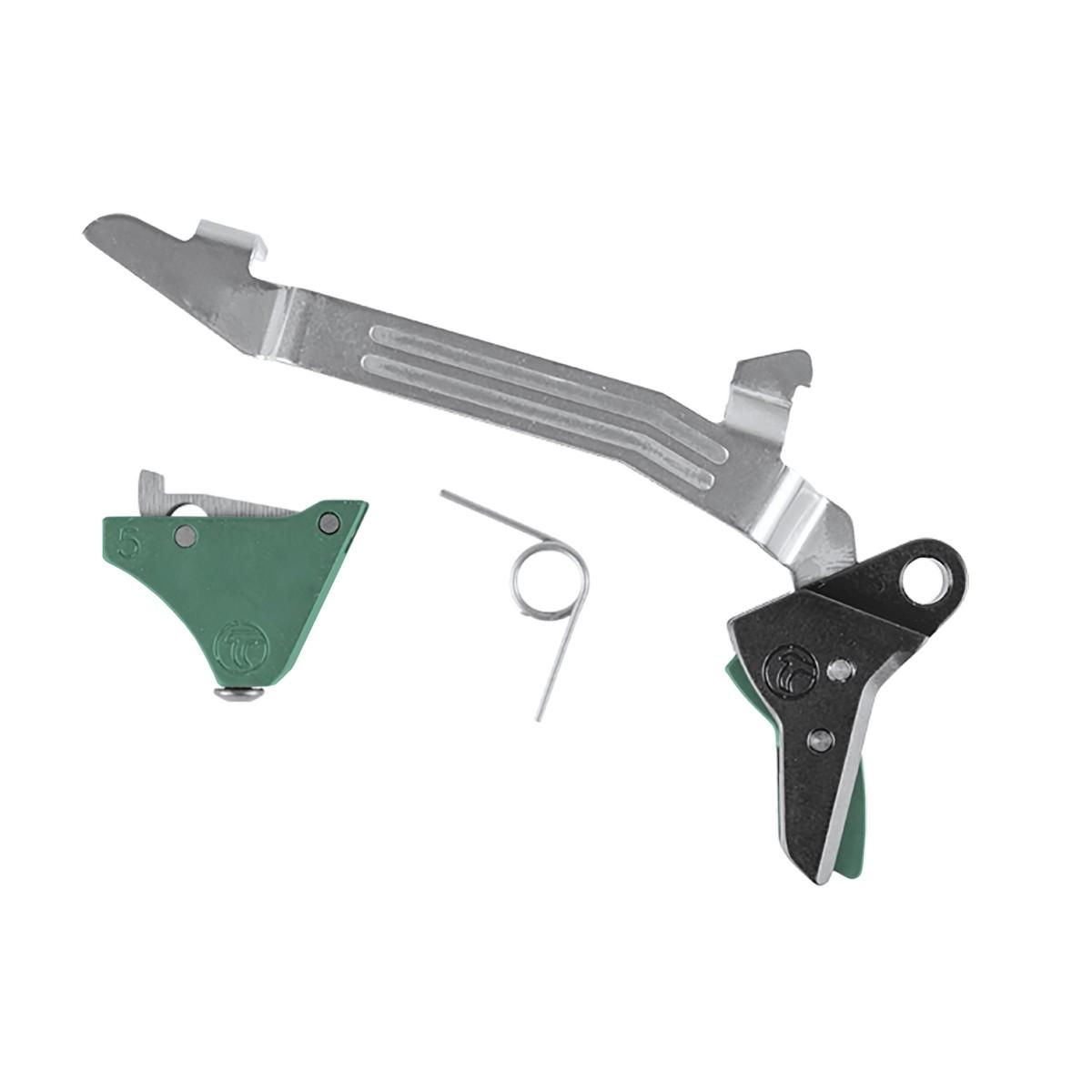 timney mechanizm spustowy alpha do pistoletu glock gen 5 green
