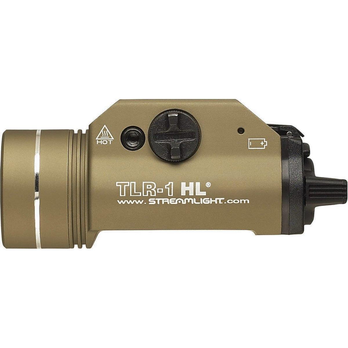 streamlight latarka pistoletowa tlr 1 hl fdeb 1000 lumenow