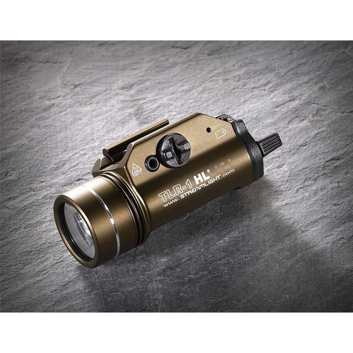 streamlight latarka pistoletowa tlr 1 hl fdeb 1000 lumenow