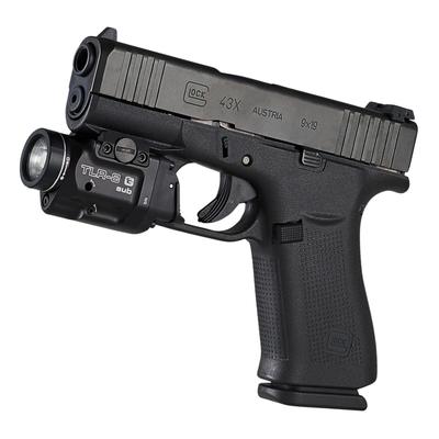 streamlight latarka pistoletowa tlr 8 g sub glock 43x 48 mos glock 43x 48 rail 500 lumenow
